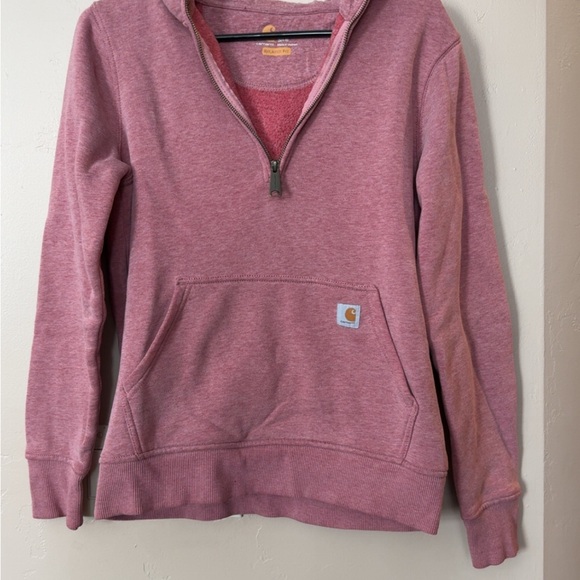 Carhartt Tops - Carhartt Women's Rose Half-Zip Hoodie